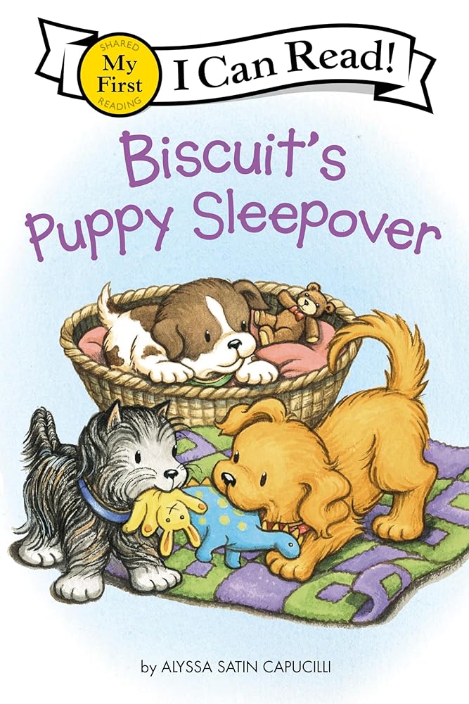 Biscuit's Puppy Sleepover (My First I Can Read) cover image