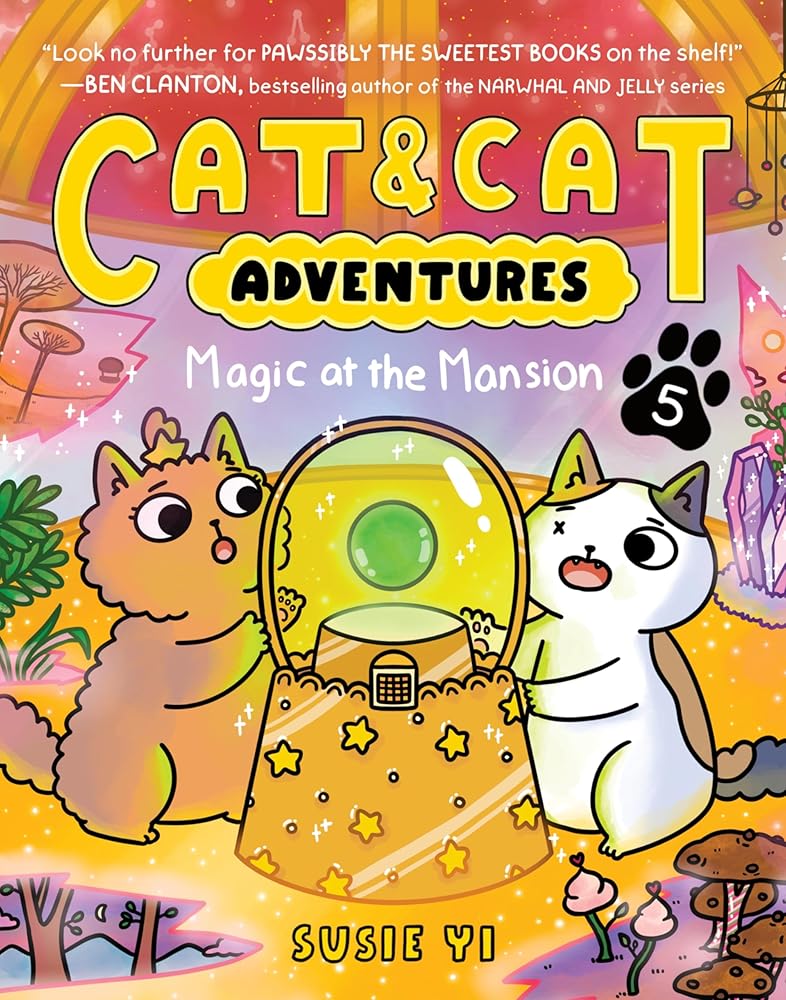 Cat & Cat Adventures: Magic at the Mansion: A Graphic Novel (Cat & Cat Adventures, 5) cover image