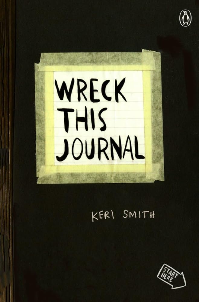 Wreck This Journal (Black) Expanded Edition cover image