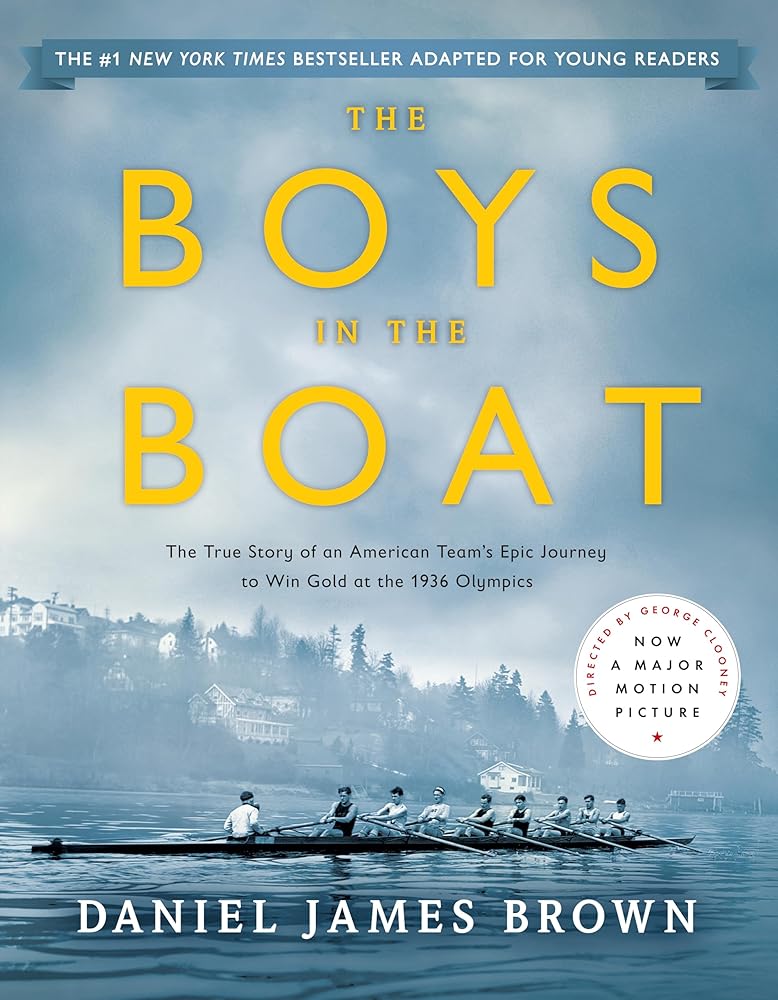 The Boys in the Boat (Young Readers Adaptation): The True Story of an American Team's Epic Journey to Win Gold at the 1936 Olympics cover image
