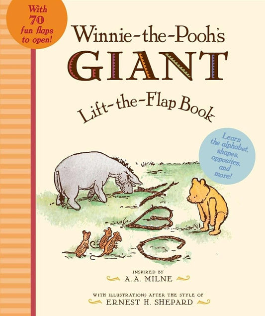 Winnie the Pooh's Giant Lift the-Flap cover image
