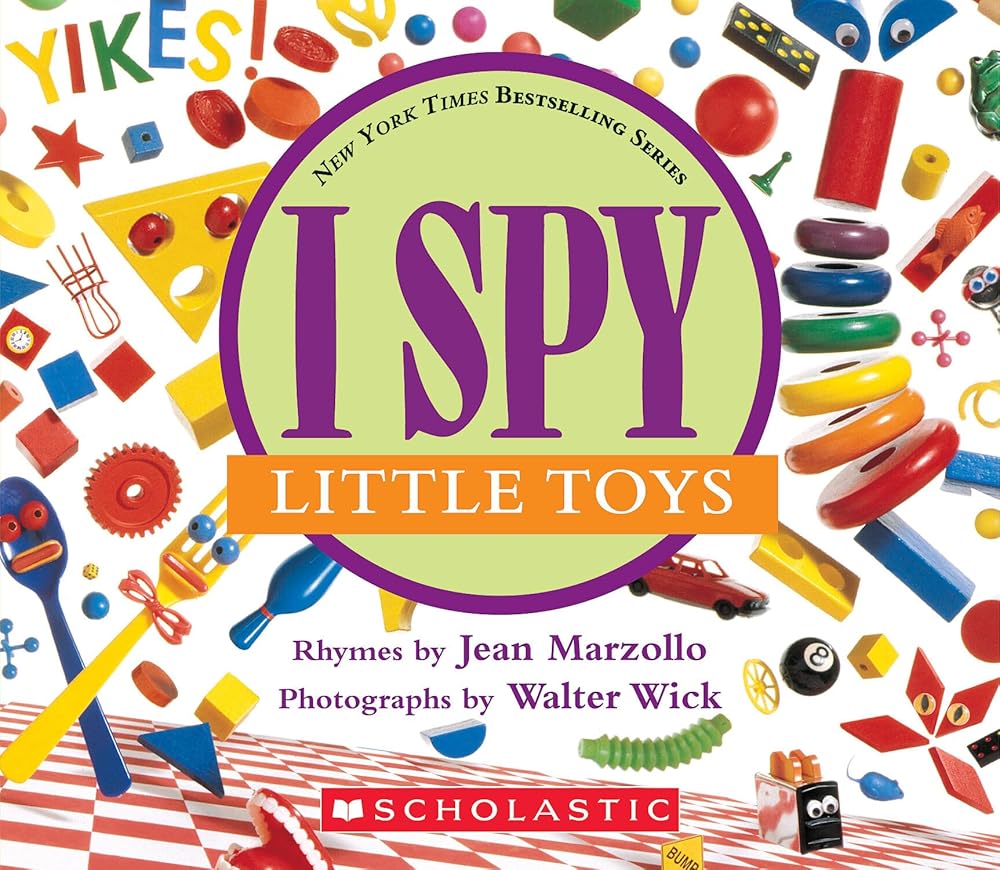 I Spy Little Toys cover image