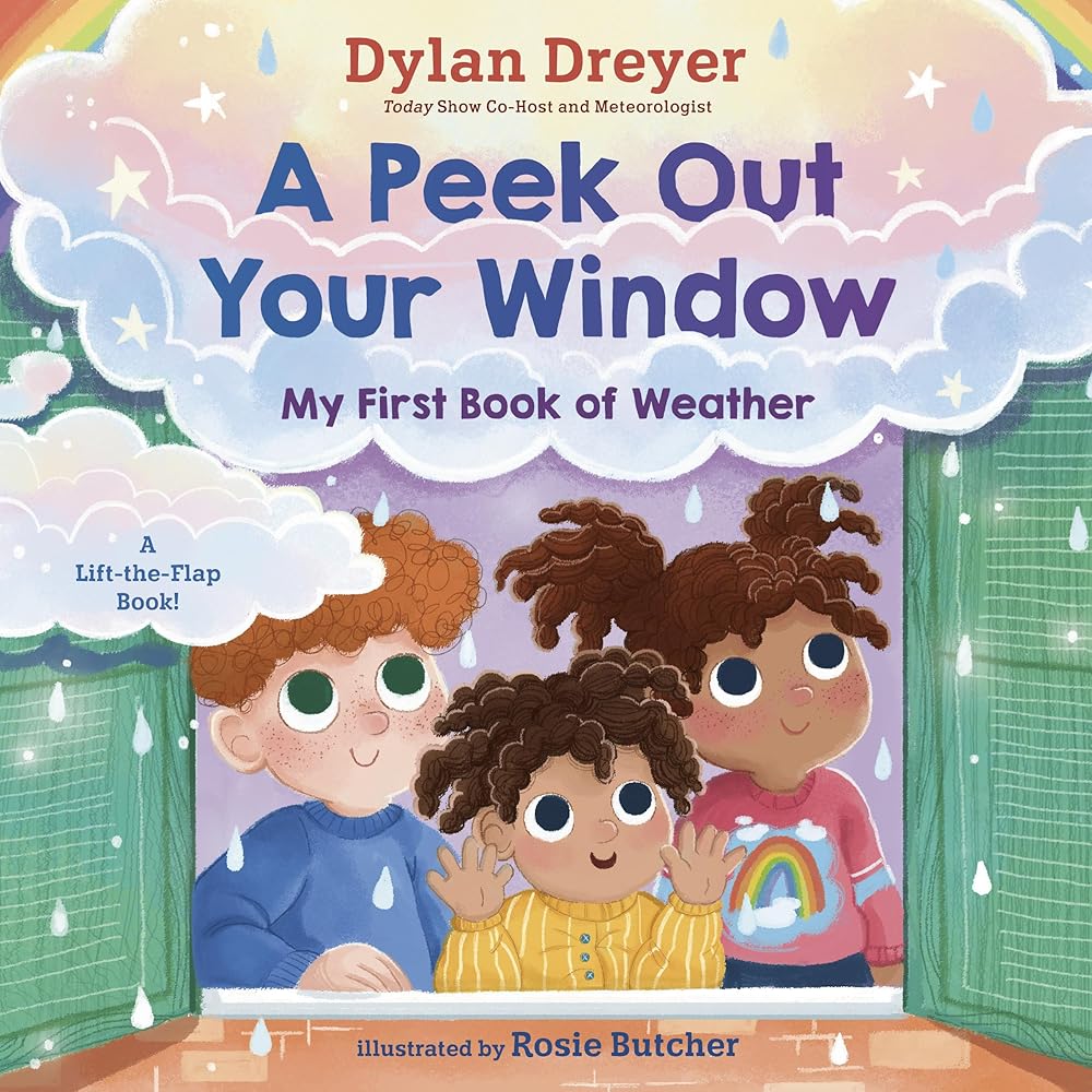 A Peek Out Your Window: My First Book of Weather: A Lift-the-Flap Book cover image