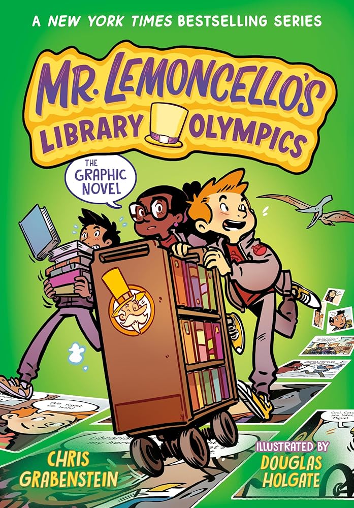Mr. Lemoncello's Library Olympics: The Graphic Novel cover image