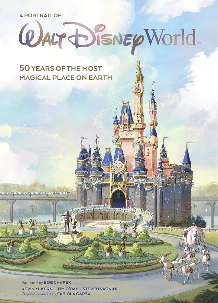 A Portrait of Walt Disney World: 50 Years of The Most Magical Place on Earth (Disney Editions Deluxe) cover image