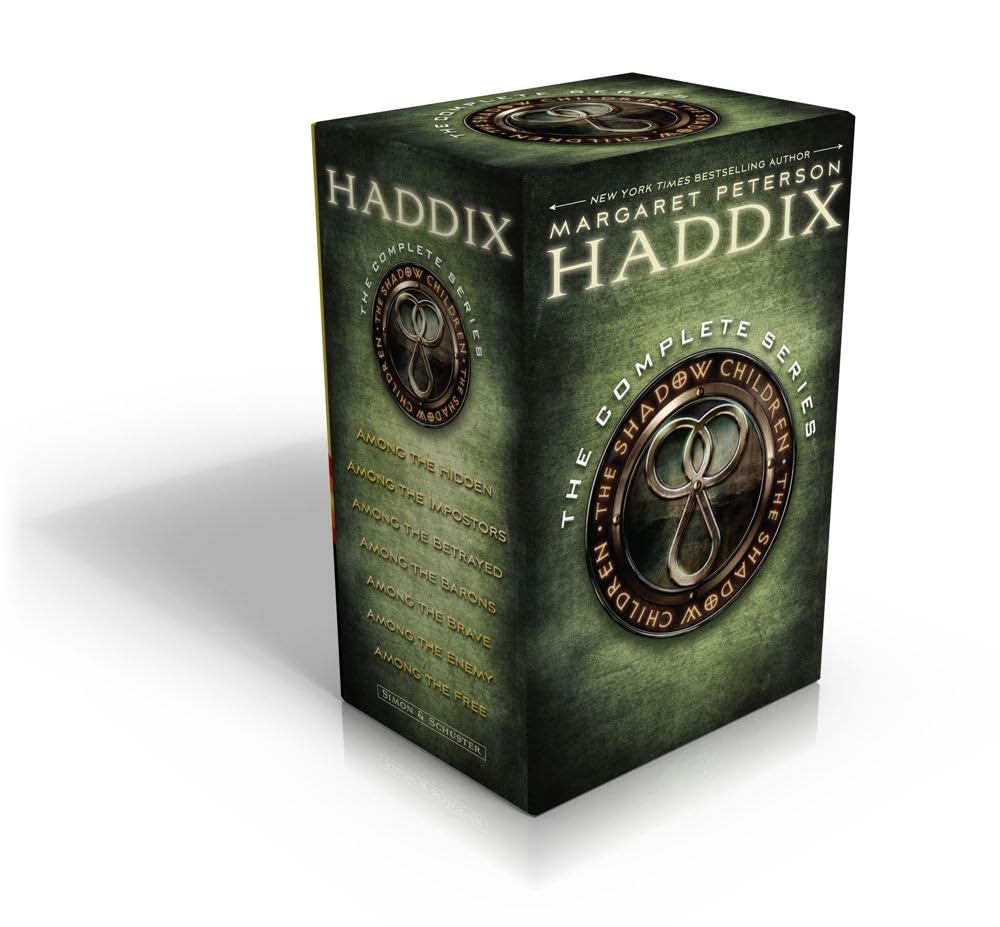 The Shadow Children, the Complete Series (Boxed Set): Among the Hidden; Among the Impostors; Among the Betrayed; Among the Barons; Among the Brave; Among the Enemy; Among the Free cover image