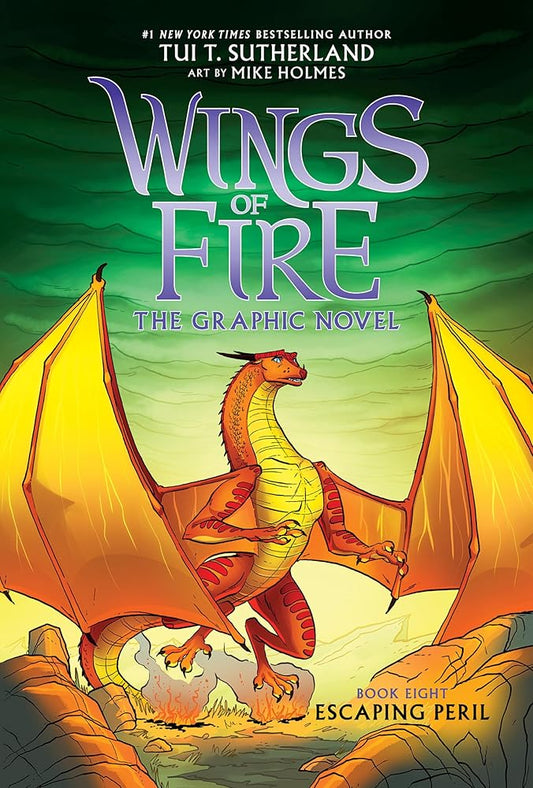 Escaping Peril: A Graphic Novel (Wings of Fire Graphic Novel #8) (Wings of Fire Graphix) cover image