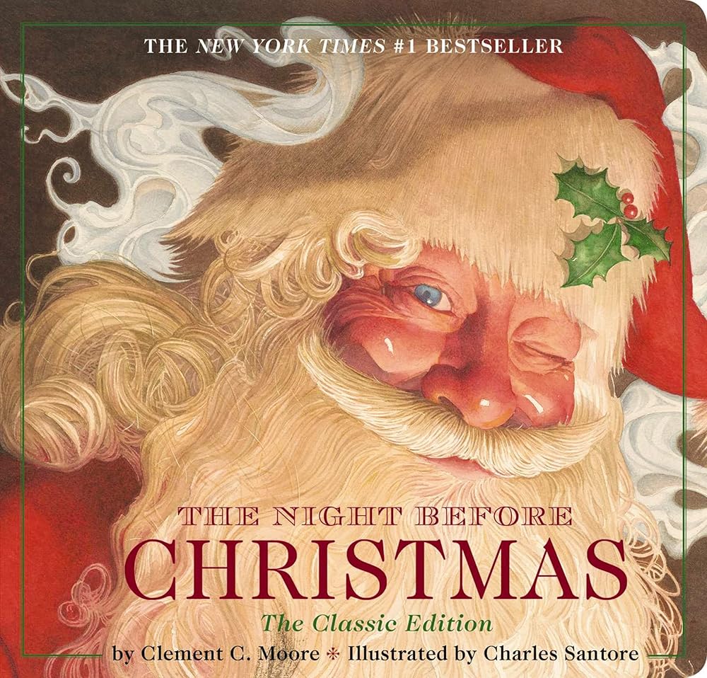 The Night Before Christmas Board Book: The Classic Edition cover image