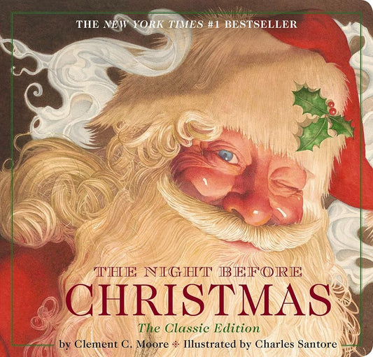 The Night Before Christmas Board Book: The Classic Edition cover image