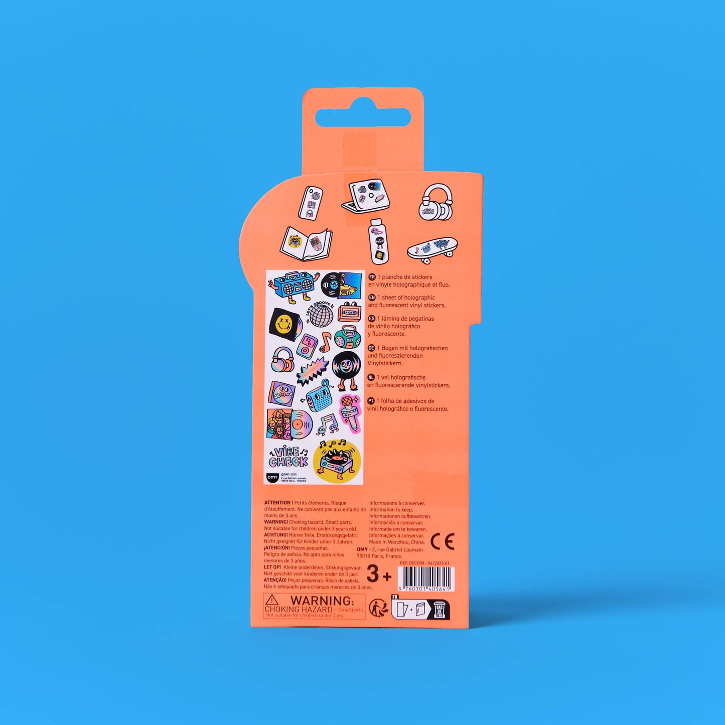 STICKER ICONIC MUSIC