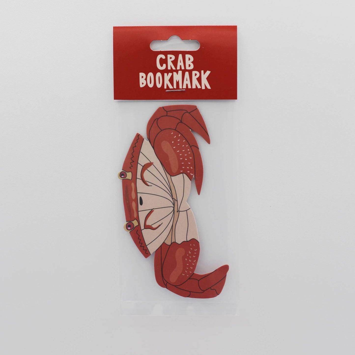 Crab Bookmark (it's die cut!)