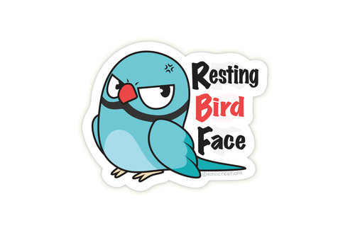 Haru Bird RBF Sticker