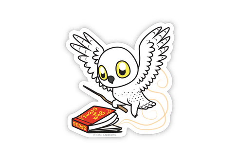 Cute Hedwig Owl Stickers