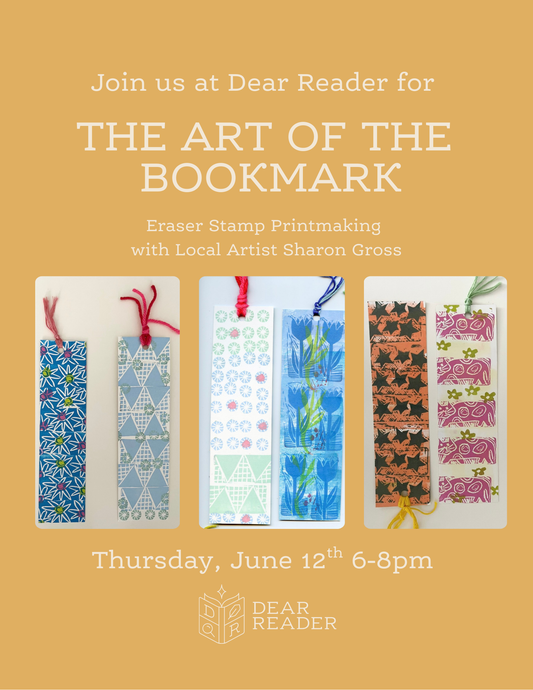 The Art of the Bookmark - Eraser Stamp Printmaking Workshop