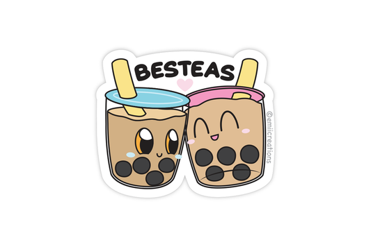 Boba Bestea Vinyl Sticker