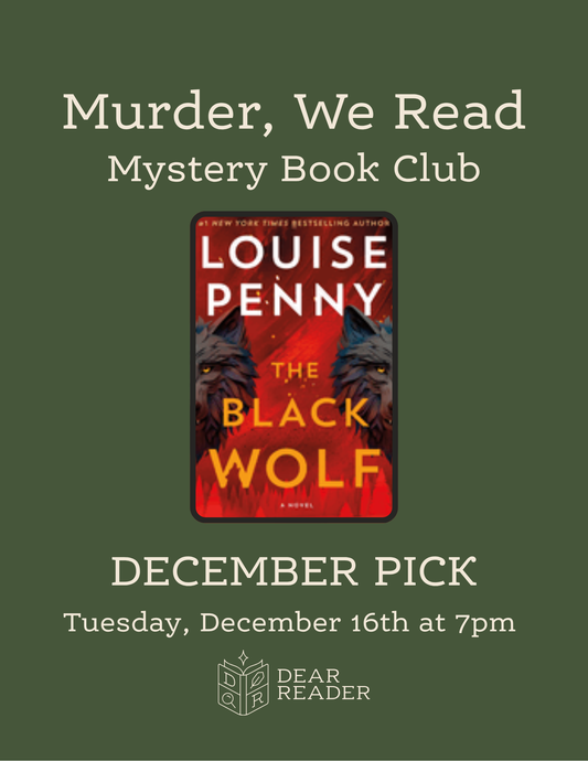 Murder, We Read Book Club - December Pick
