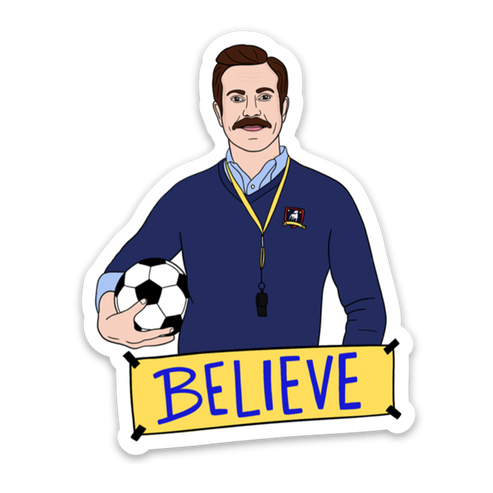 Believe Sticker
