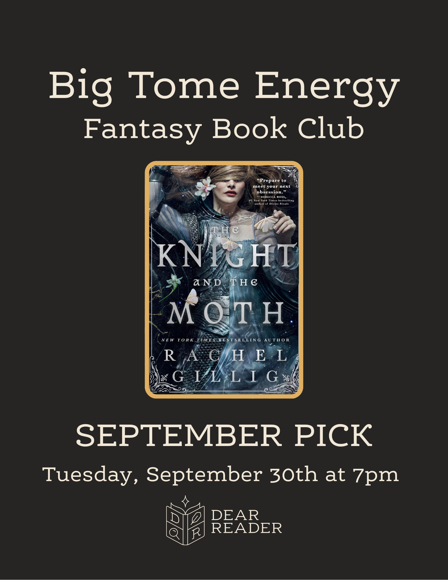 Big Tome Energy Book Club - September Pick