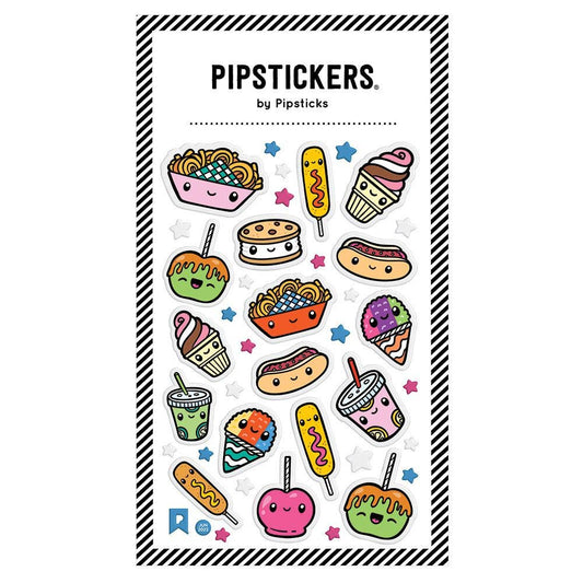 Puffy Carnival Treats Stickers