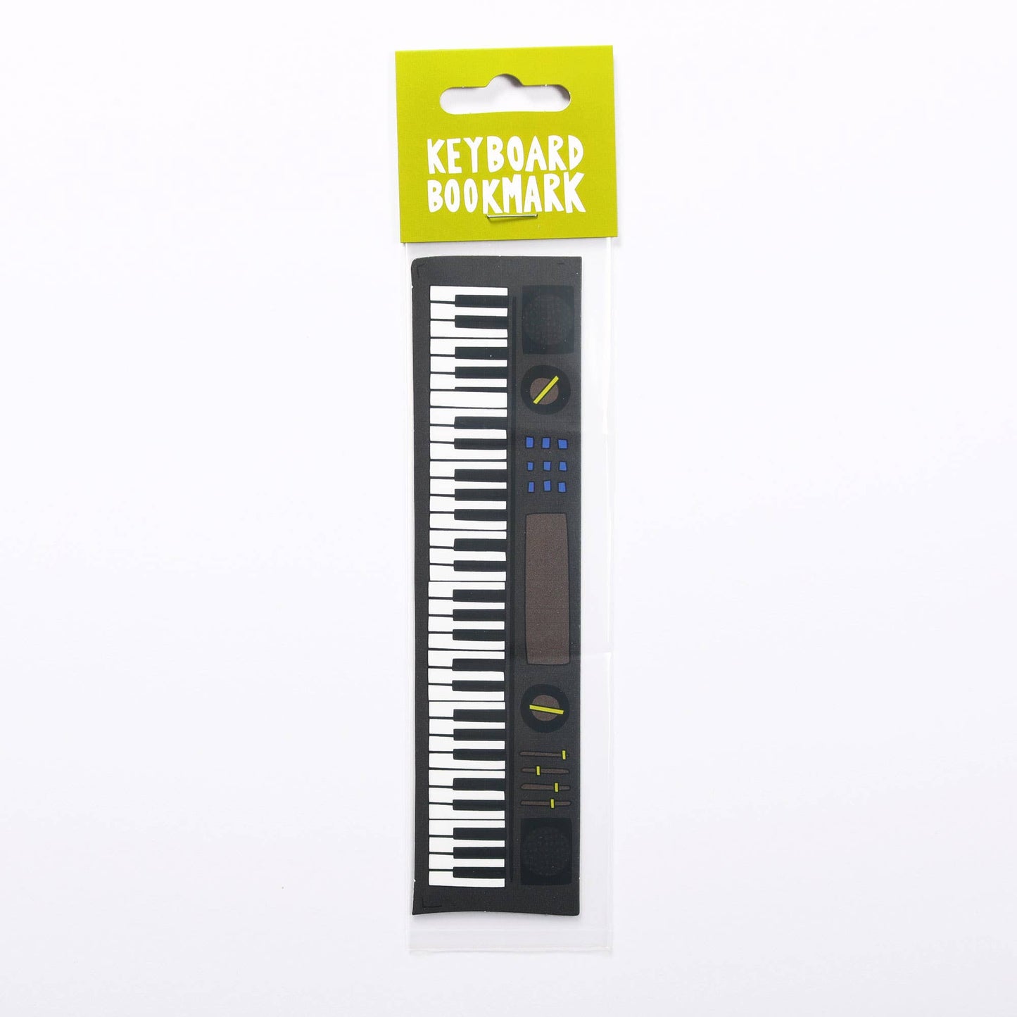 Keyboard Bookmark (it's die cut!)
