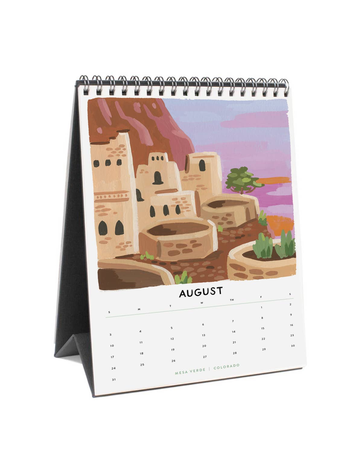National Parks 2025 Desk Calendar