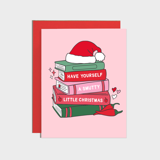 Have A Smutty Christmas Holiday Card