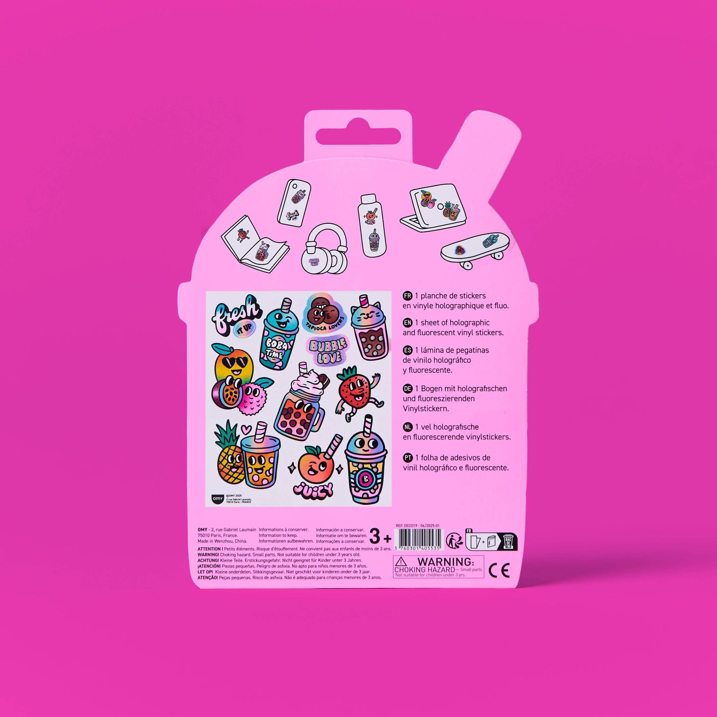 STICKER BIG BUBBLE TEA