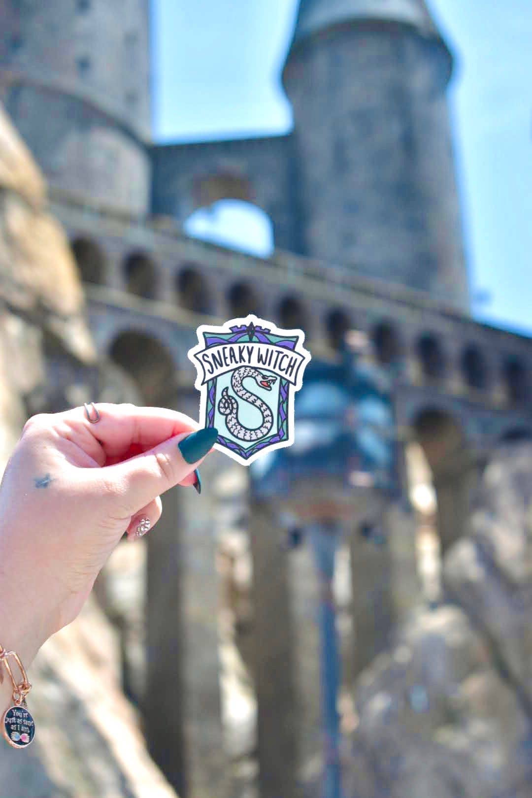 HP Sneaky Witch Sticker