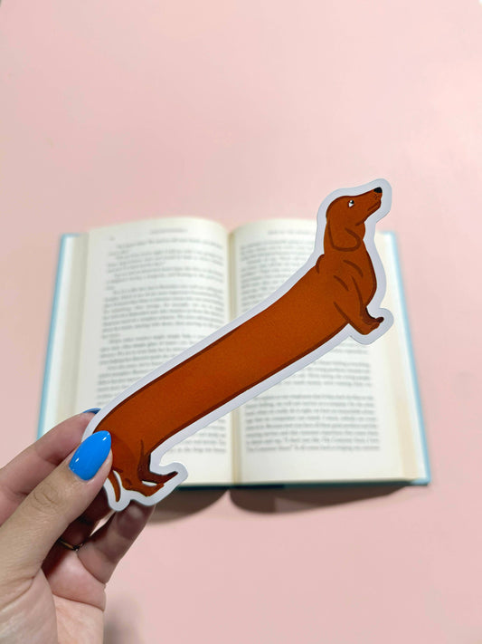 Dachshund Die Cut Bookmark