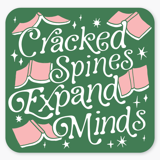 Cracked Spines Sticker