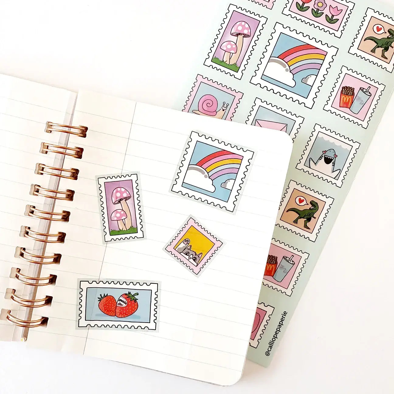 Sweet Stamps Clear Sticker Sheet