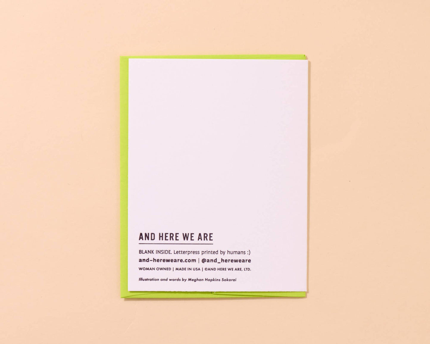 Happy Birthday Sloth Letterpress Greeting Card Kid Birthday