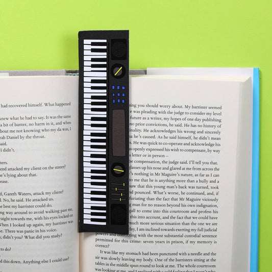 Keyboard Bookmark (it's die cut!)