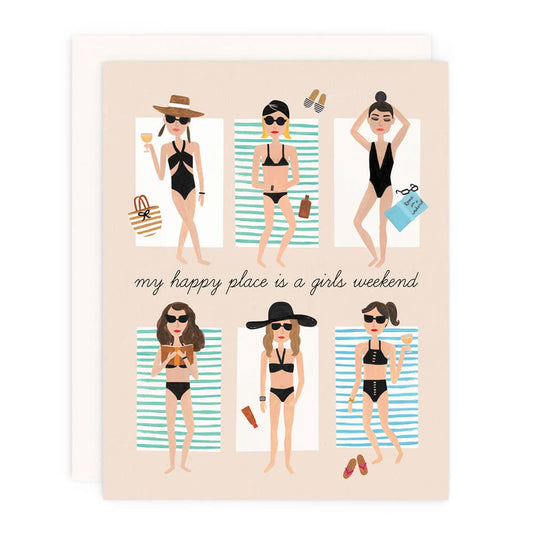 Happy Place Greeting Card