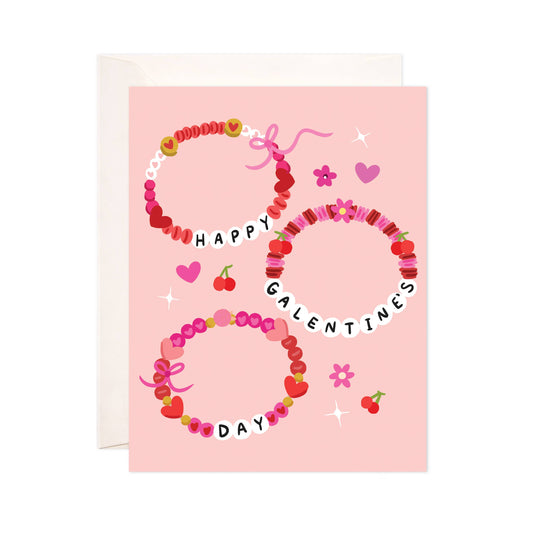 Galentine's Bracelets Greeting Card - Valentine's Day Card